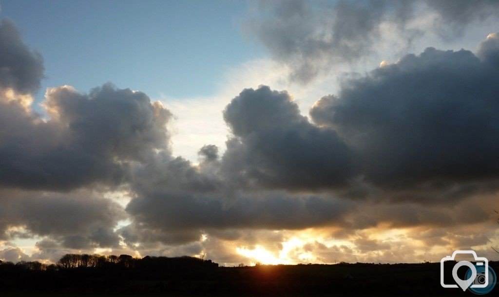 Sunset near Tredavoe