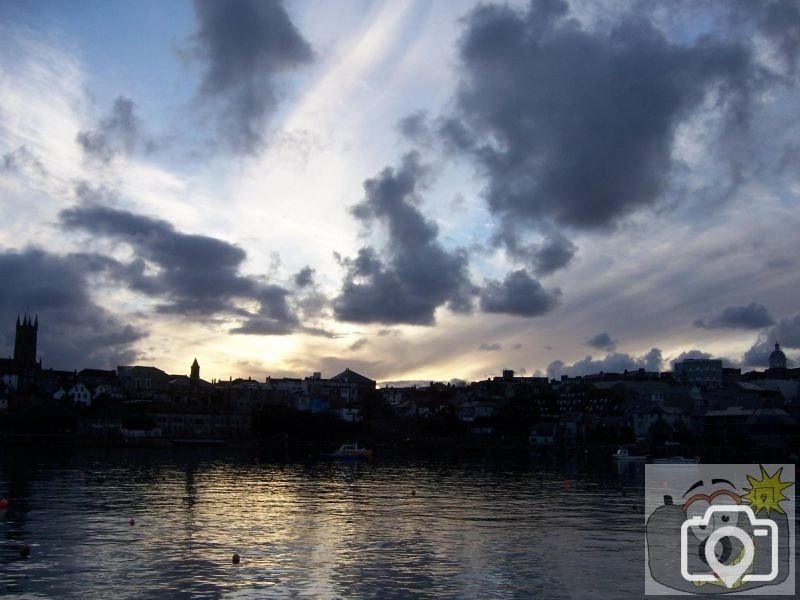 Sunset over Penzance