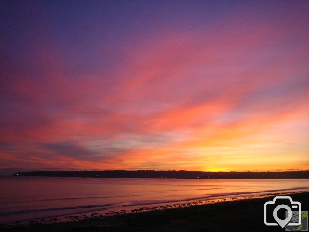 Sunset over Penzance