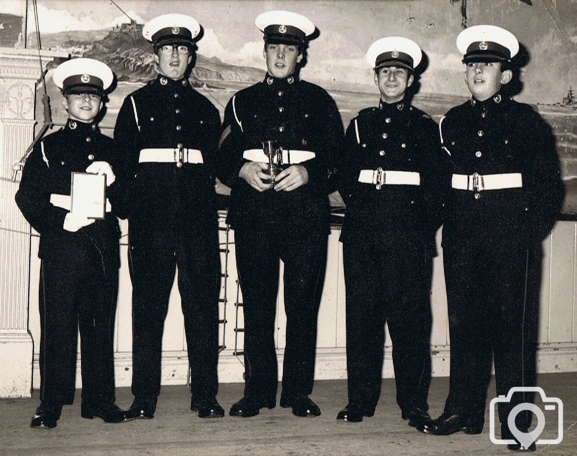 T.S. Grenville cadets 1974