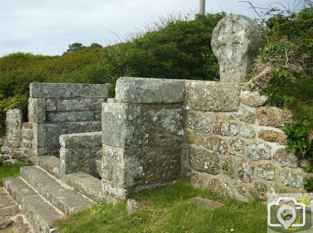 The back of St Levan's Churchyard - 17May10