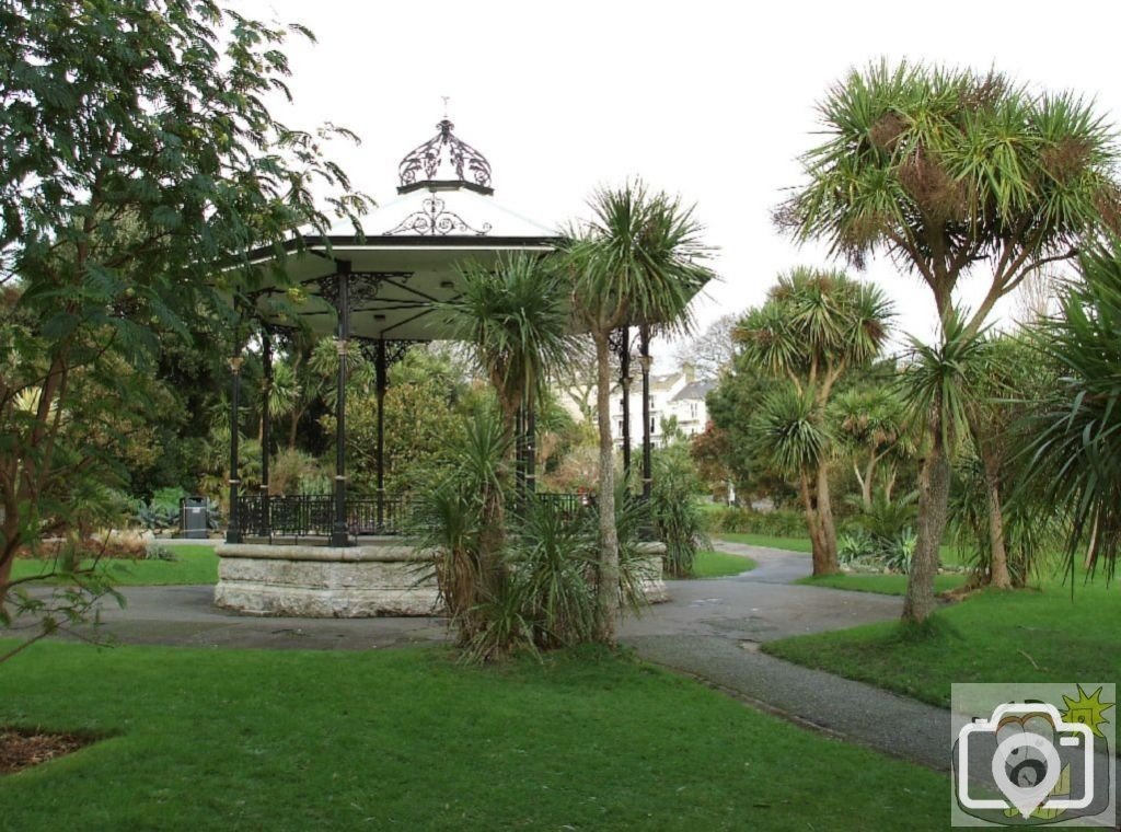 The Bandstand, Morrab Gardens, Feb., 2007