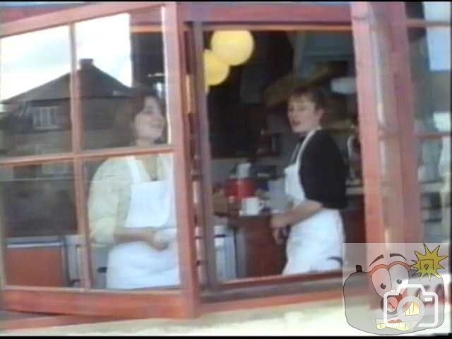 The Cafe in Branwells Mill in 1990