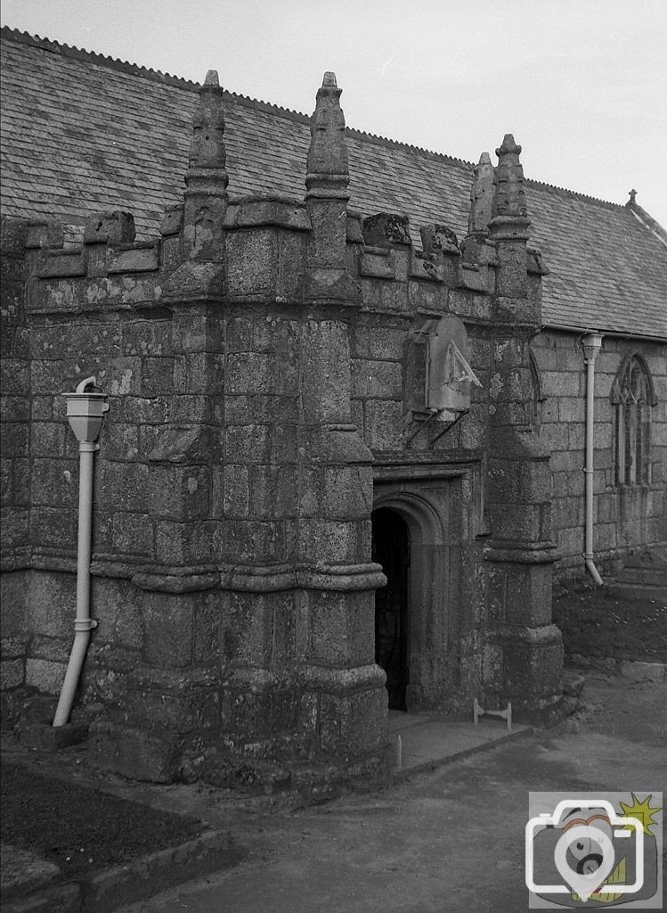 The Church Porch, St Just 1967