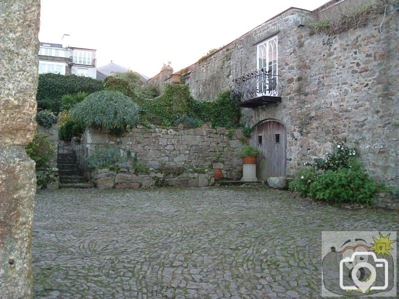 The Courtyard Behind the Abbey