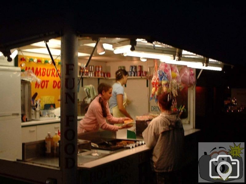 The Hot Dog stall, May, 2003