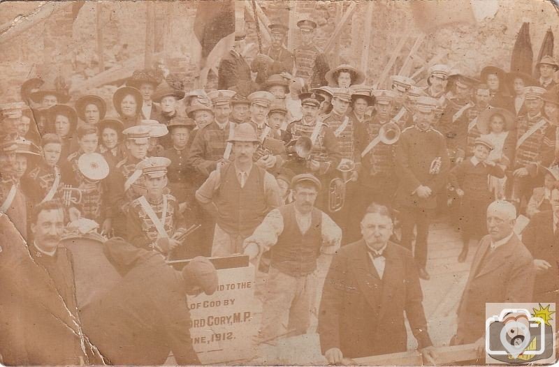 The laying of the foundation stone