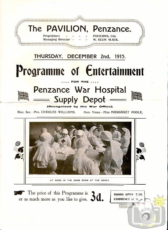 The Pavilion - Programme of Entertainment