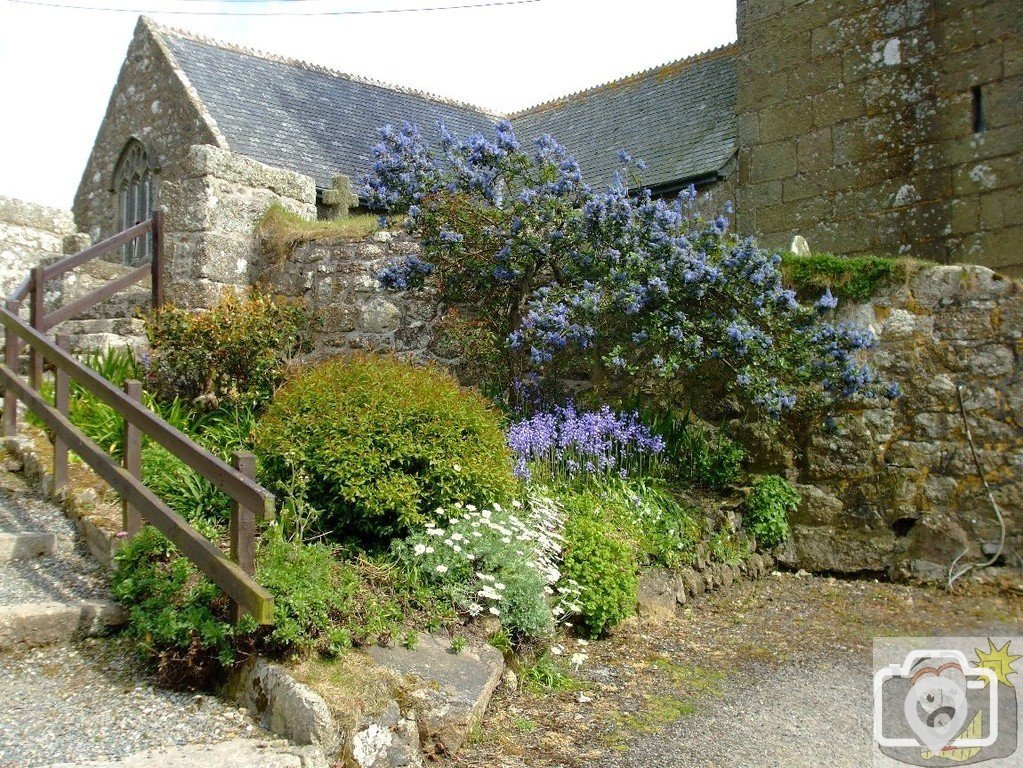 The rear of the Churchyard, St Levan - 17May10