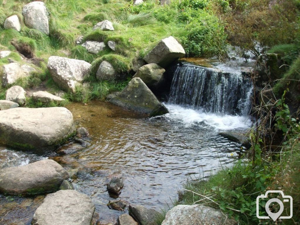 The stream, Portheras Cove, near Pendeen Watch - 17th Aug., 2009 -