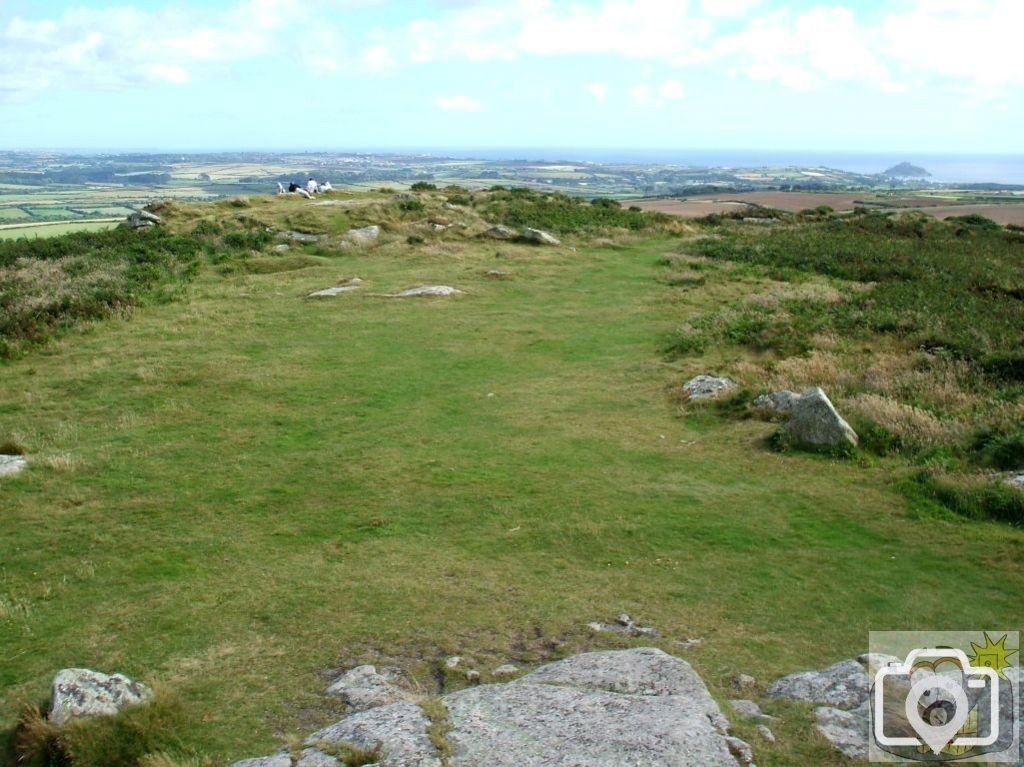 The Summit of Trencrom Hill and its Fort