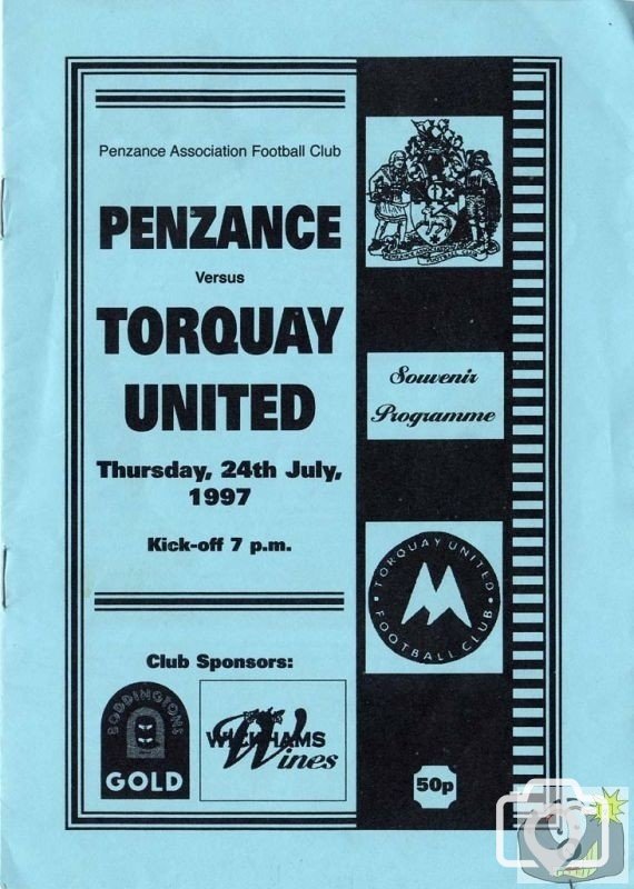 Torquay United v. Penzance - 24th July, 1997