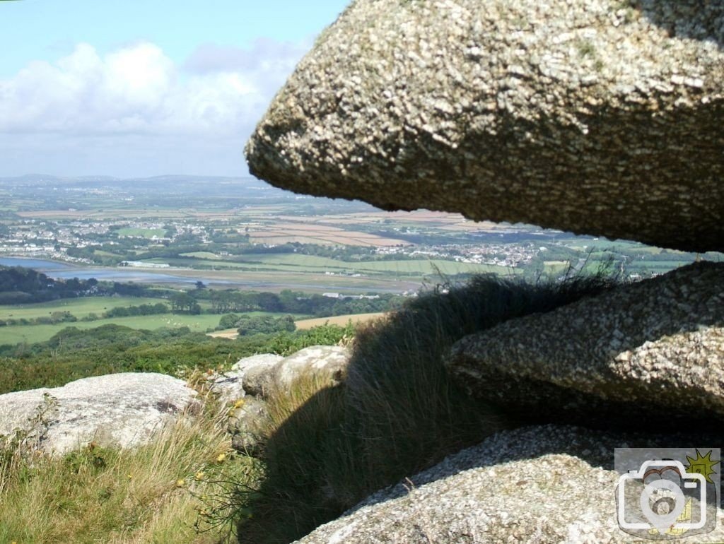 Trencrom Hill - the View to Hayle Estuary