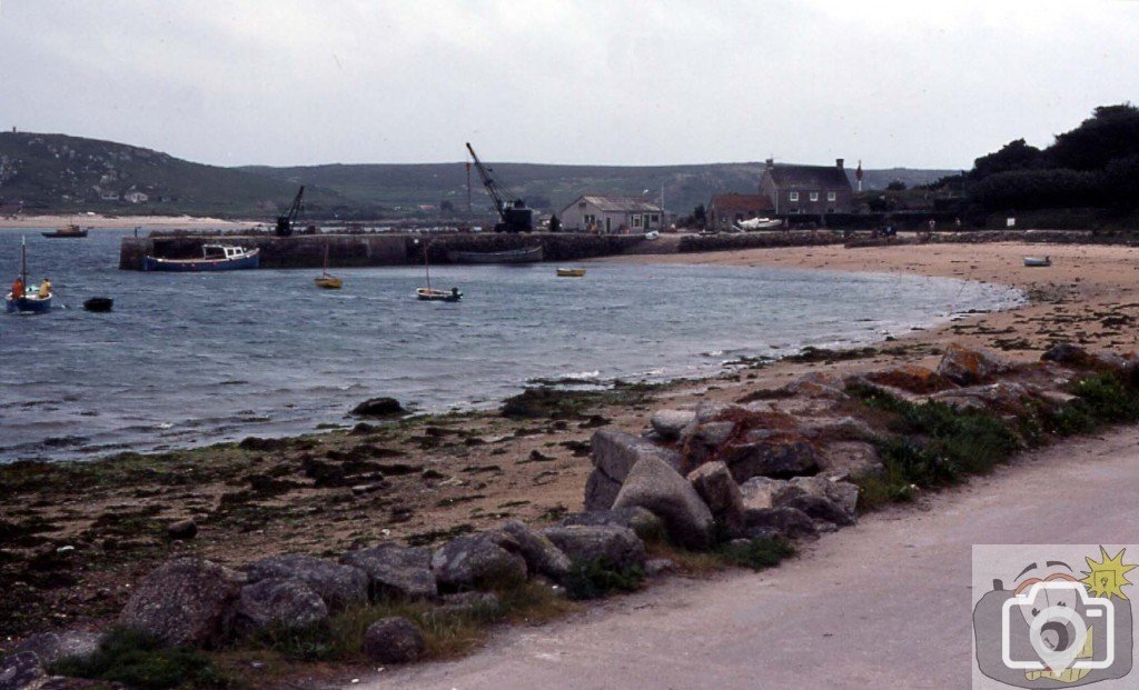 Tresco Harbour, Scilly, 1977
