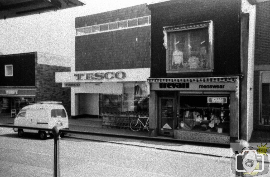 Trevail Gents Outfitter; Tesco Store