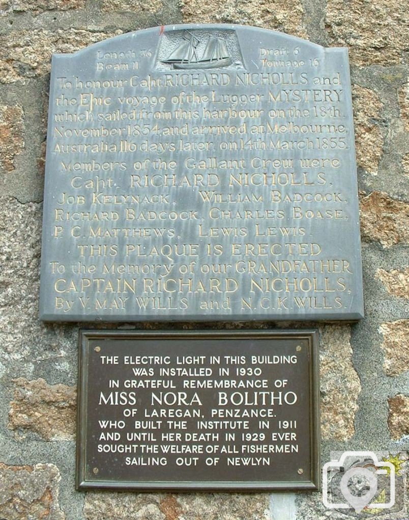 Two Plaques