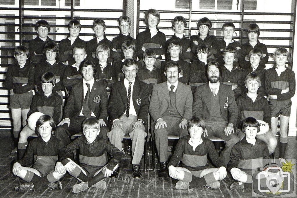 U12 Rugby and Football Squads 1979-80