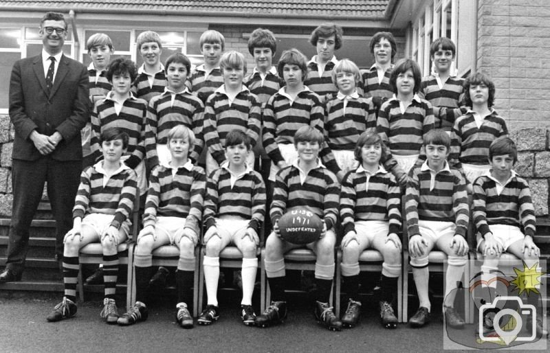 U13 Rugby Squad 1971