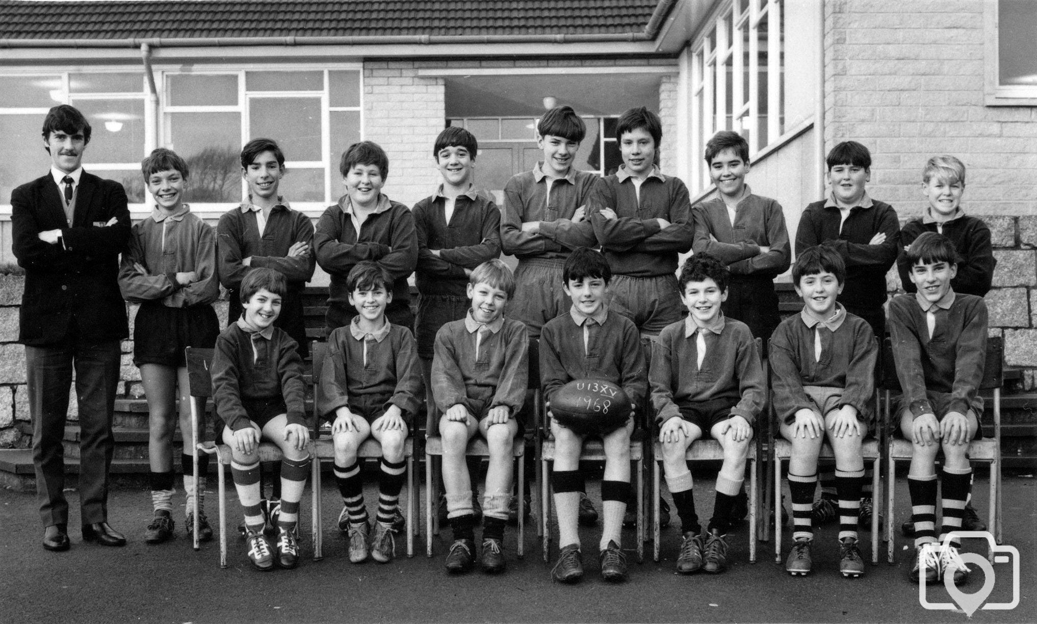U13 Rugby Team 1968
