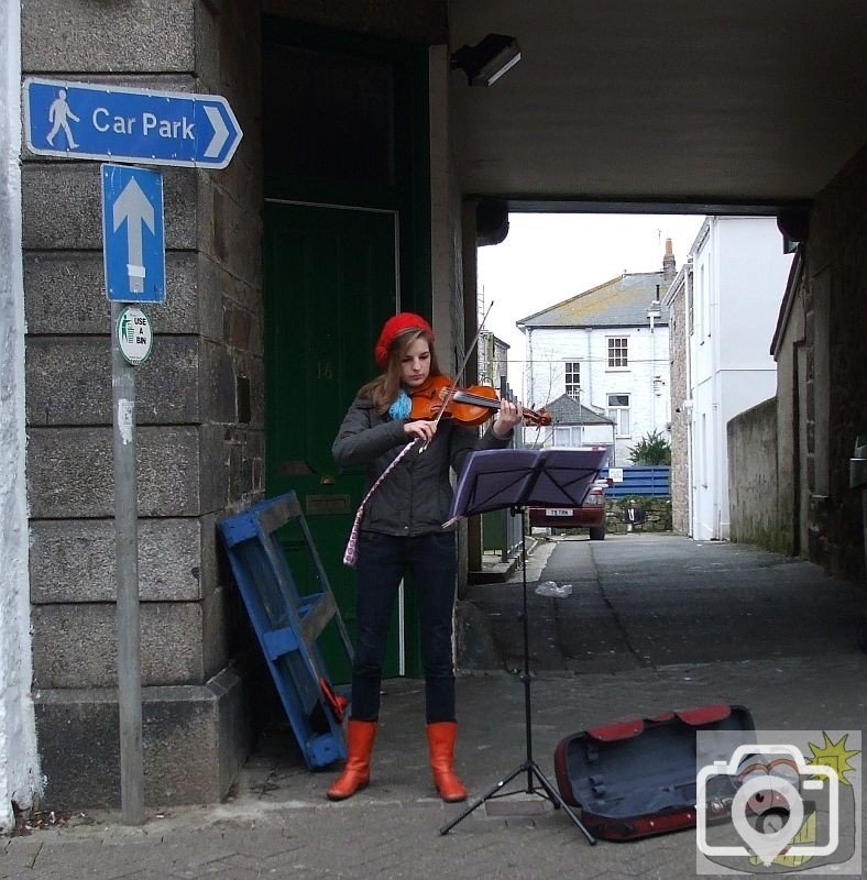 Unknown busker