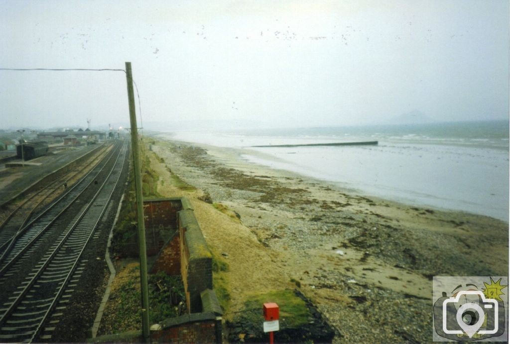 View from the footbridge