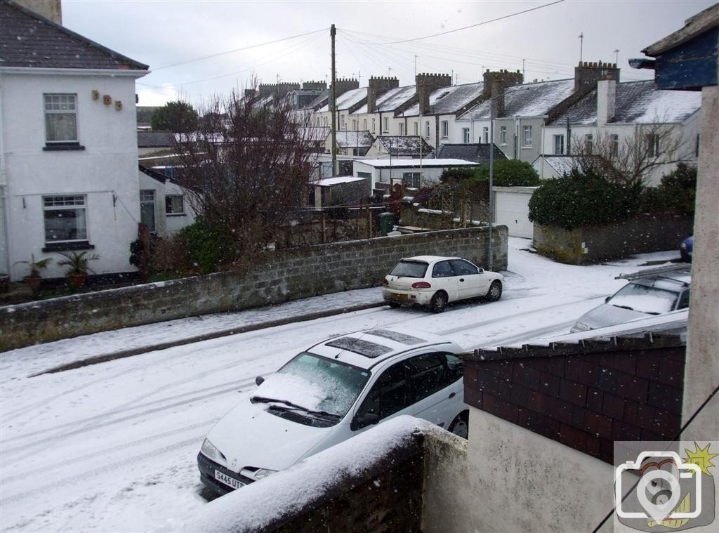 View of Penare Road - 7th January, 2010