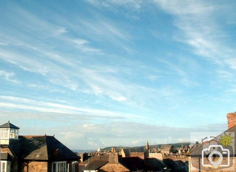 View over Penzance from home