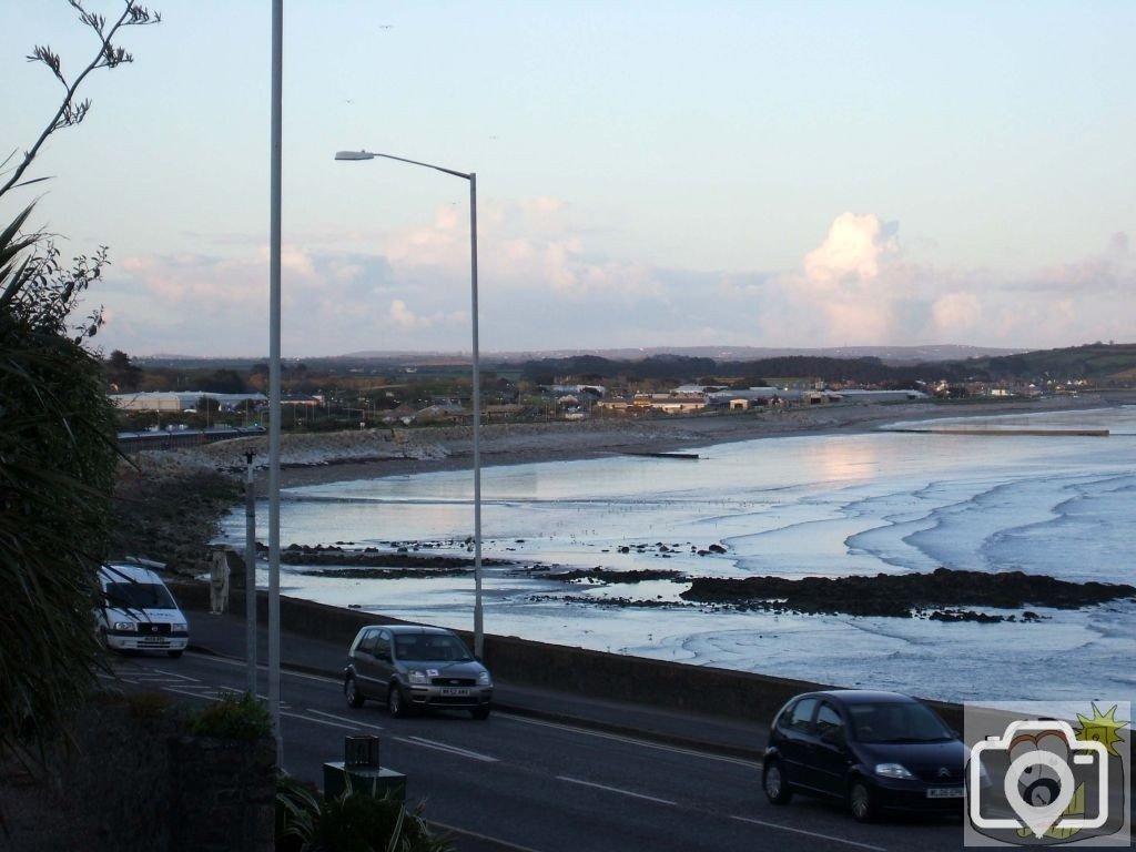 View to Eastern Green at low tide from the bottom of Briton's Hill