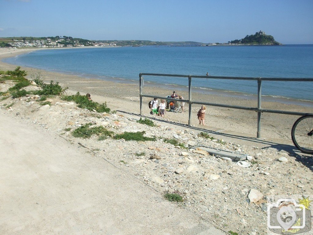 View to St Michael's Mount, Long Rock - 21Jun10