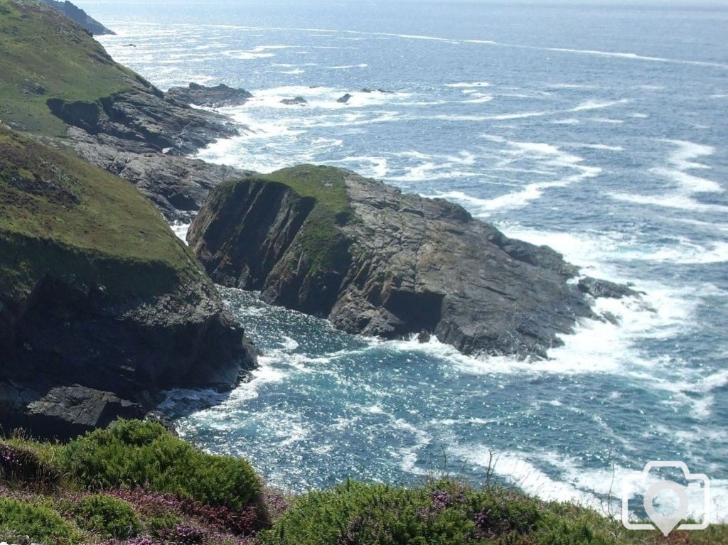 View westwards from Pendeen Watch (17th Aug., 2009)