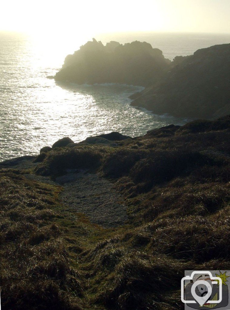 Views from Cribba Hd, Penberth - 17th Jan. 2010