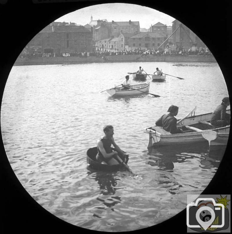 Watersports in Penzance Harbour 1903