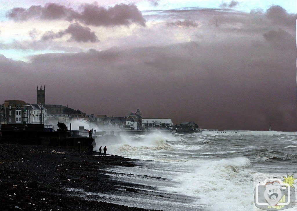 Winter Storm, Lariggan - Blustery Penzance